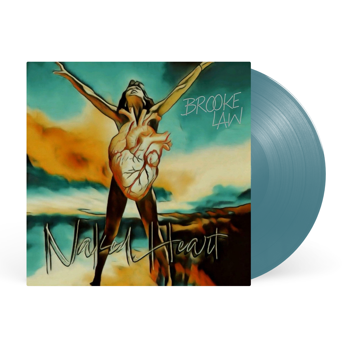 LP - Turquoise / Orange / Yellow artwork