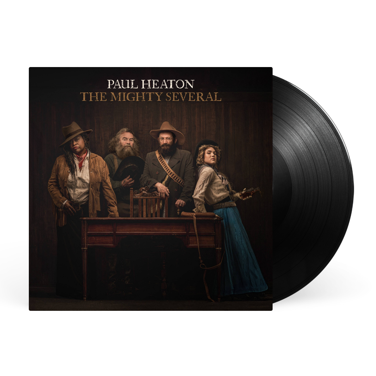 Black LP artwork