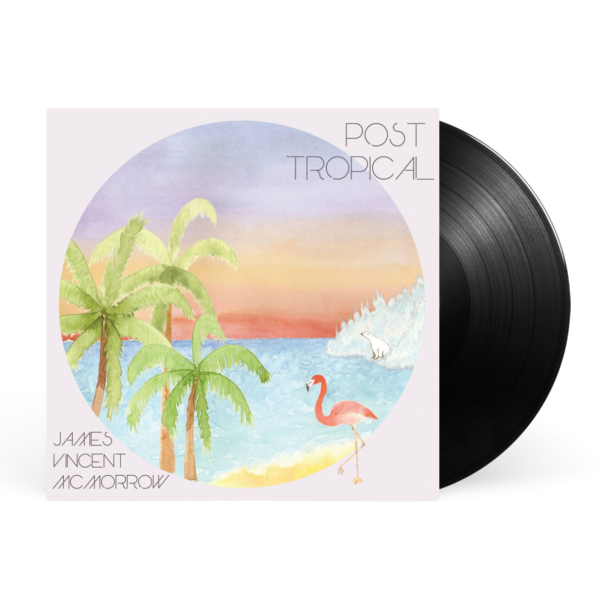 Black LP artwork