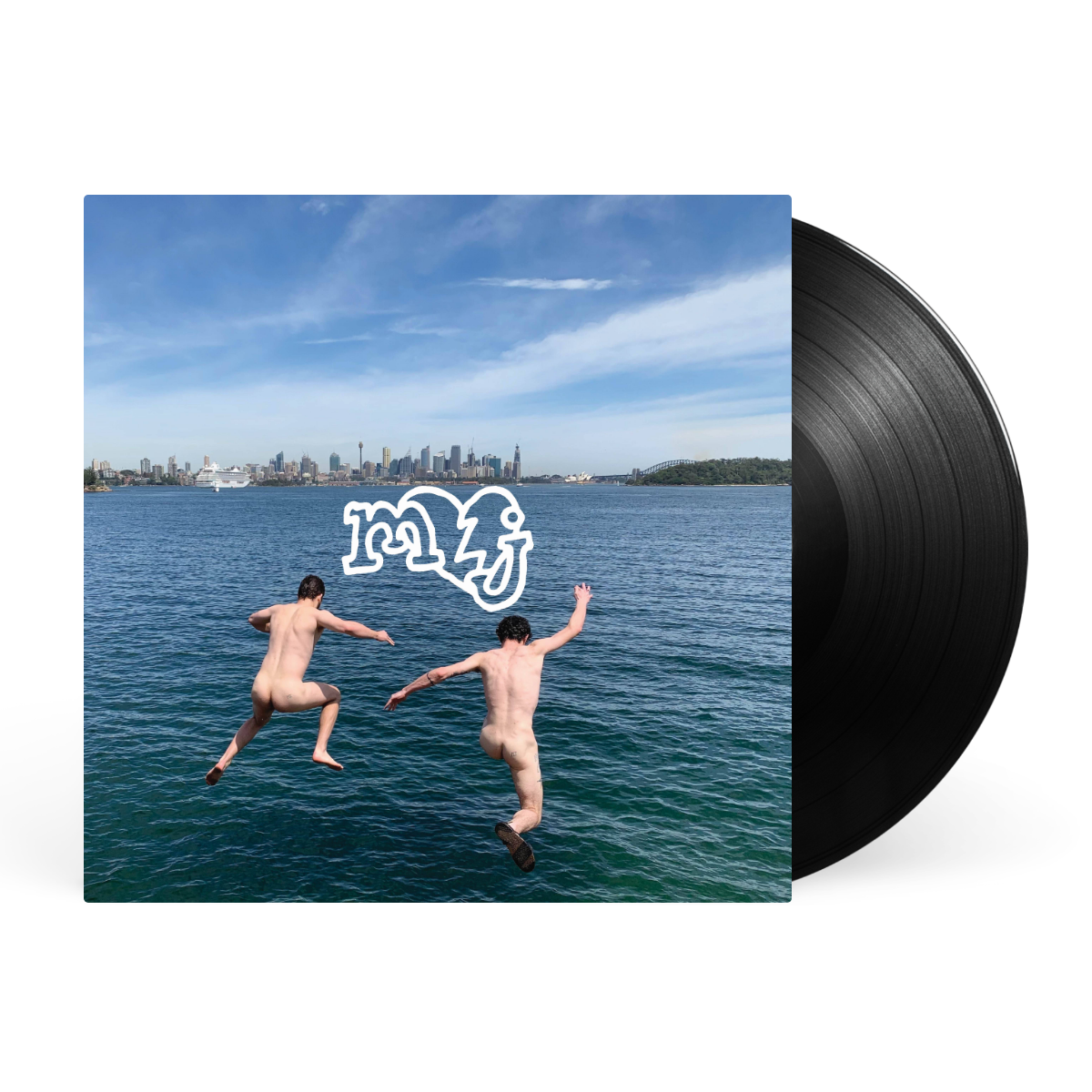 Black LP artwork