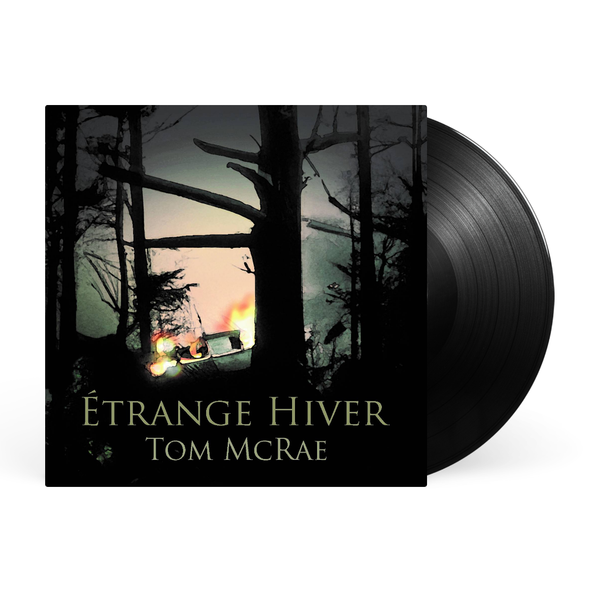 Black LP artwork