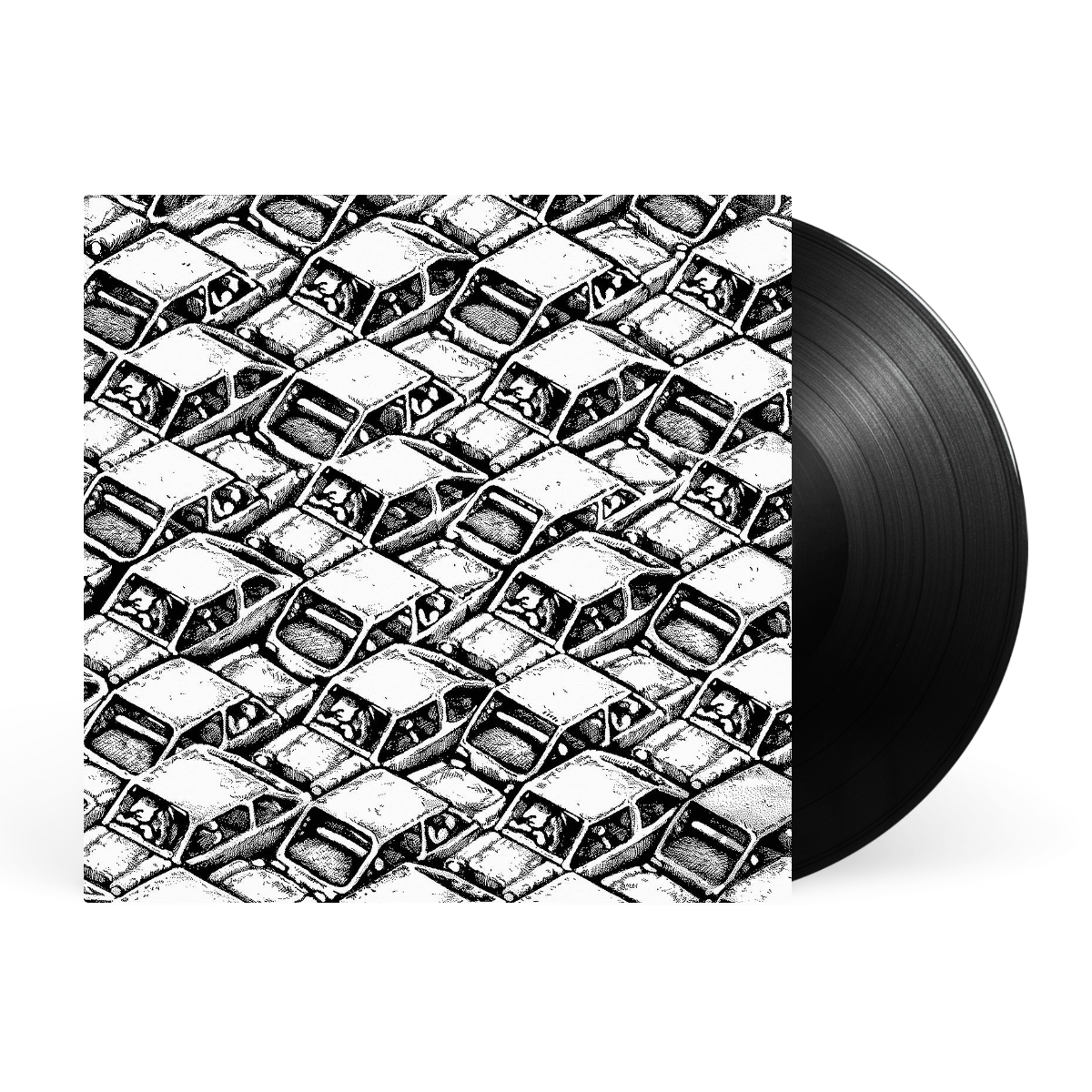 Black LP artwork