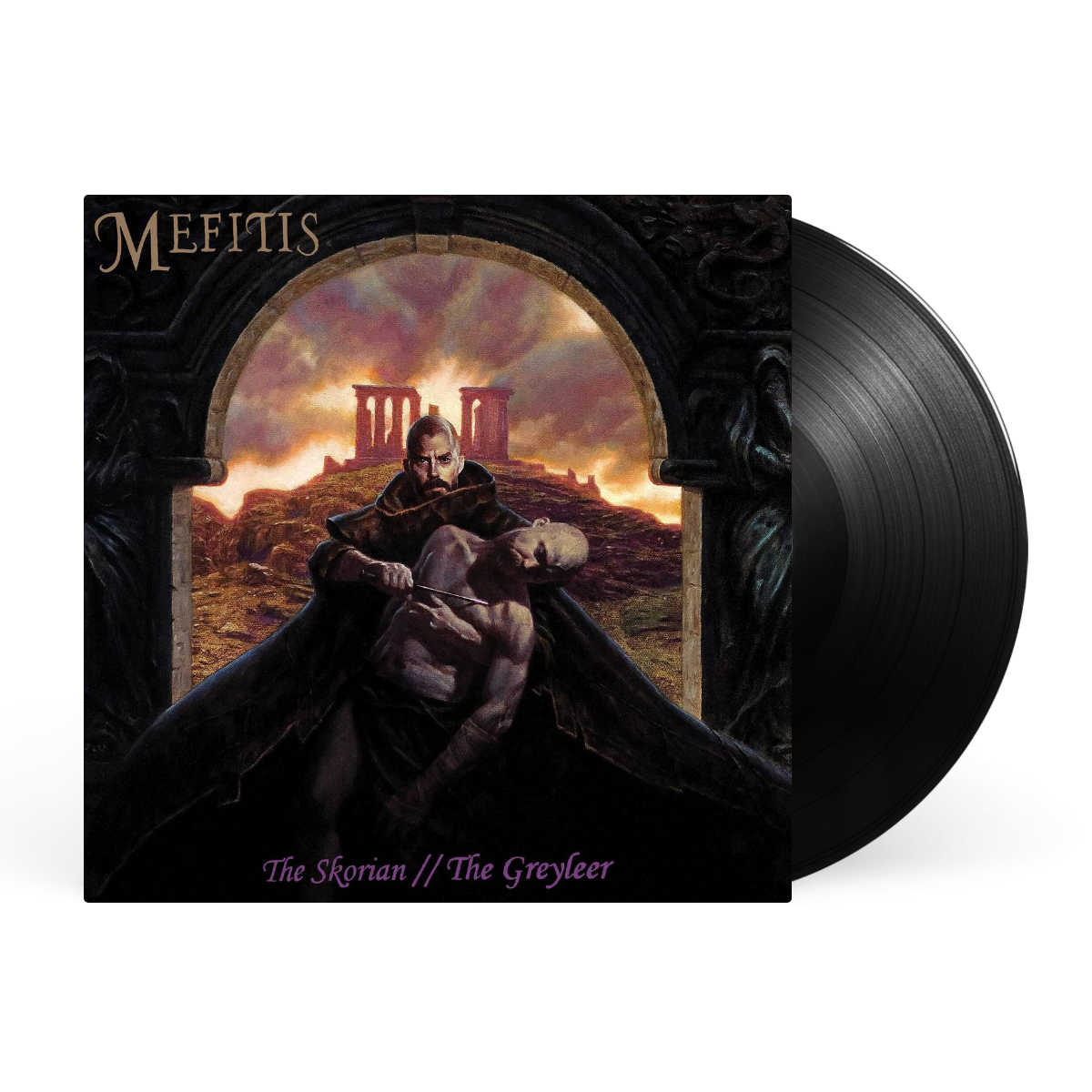 Black LP artwork