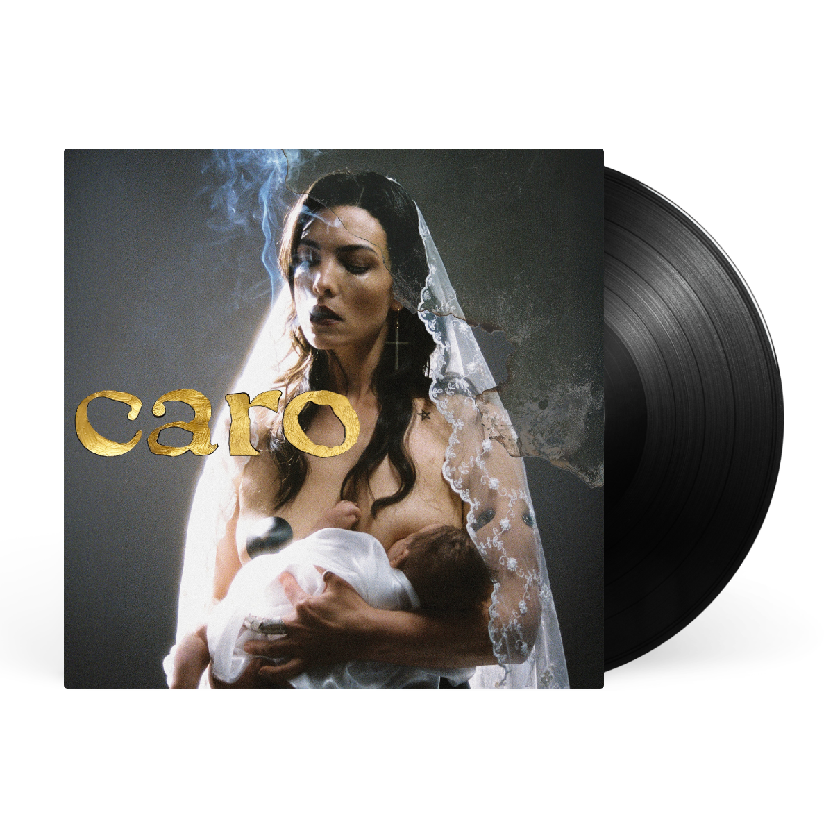 Black LP artwork