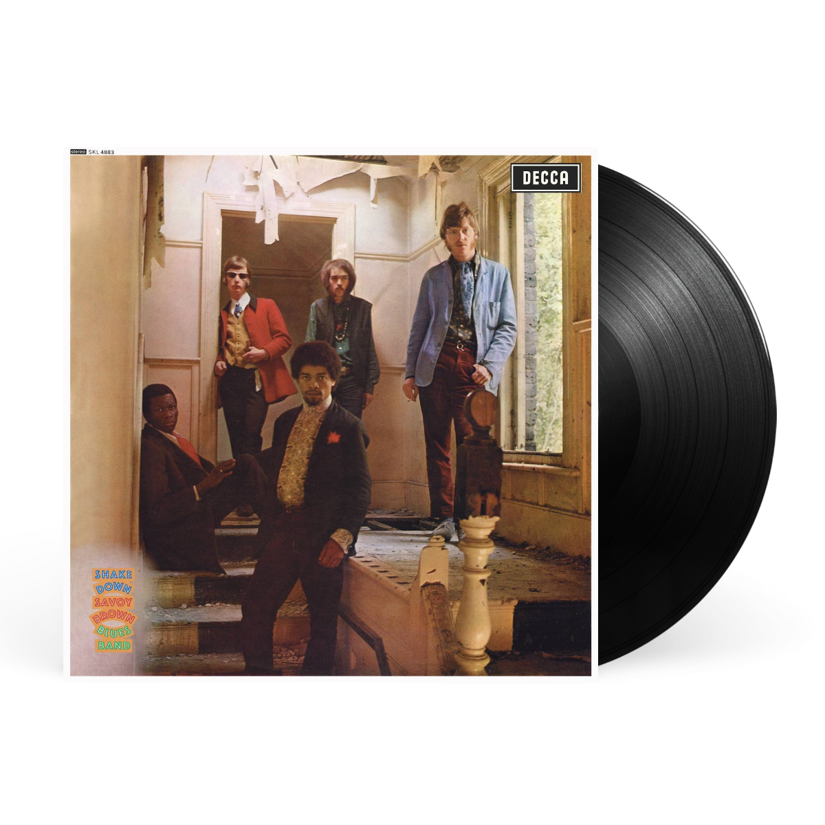 Black LP artwork