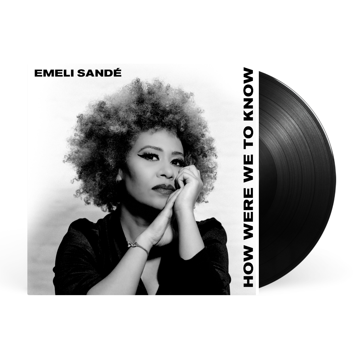Black LP artwork