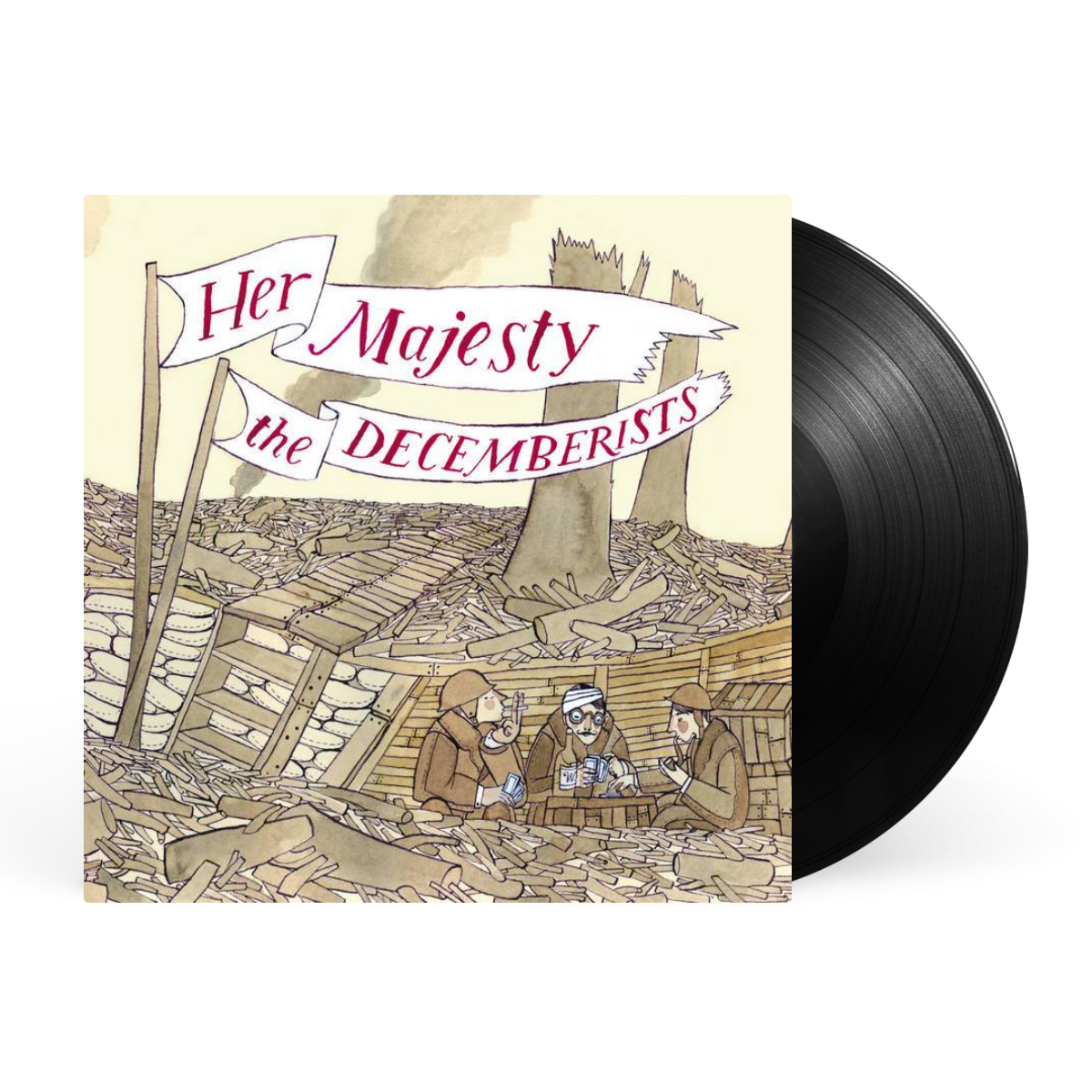 Black LP artwork