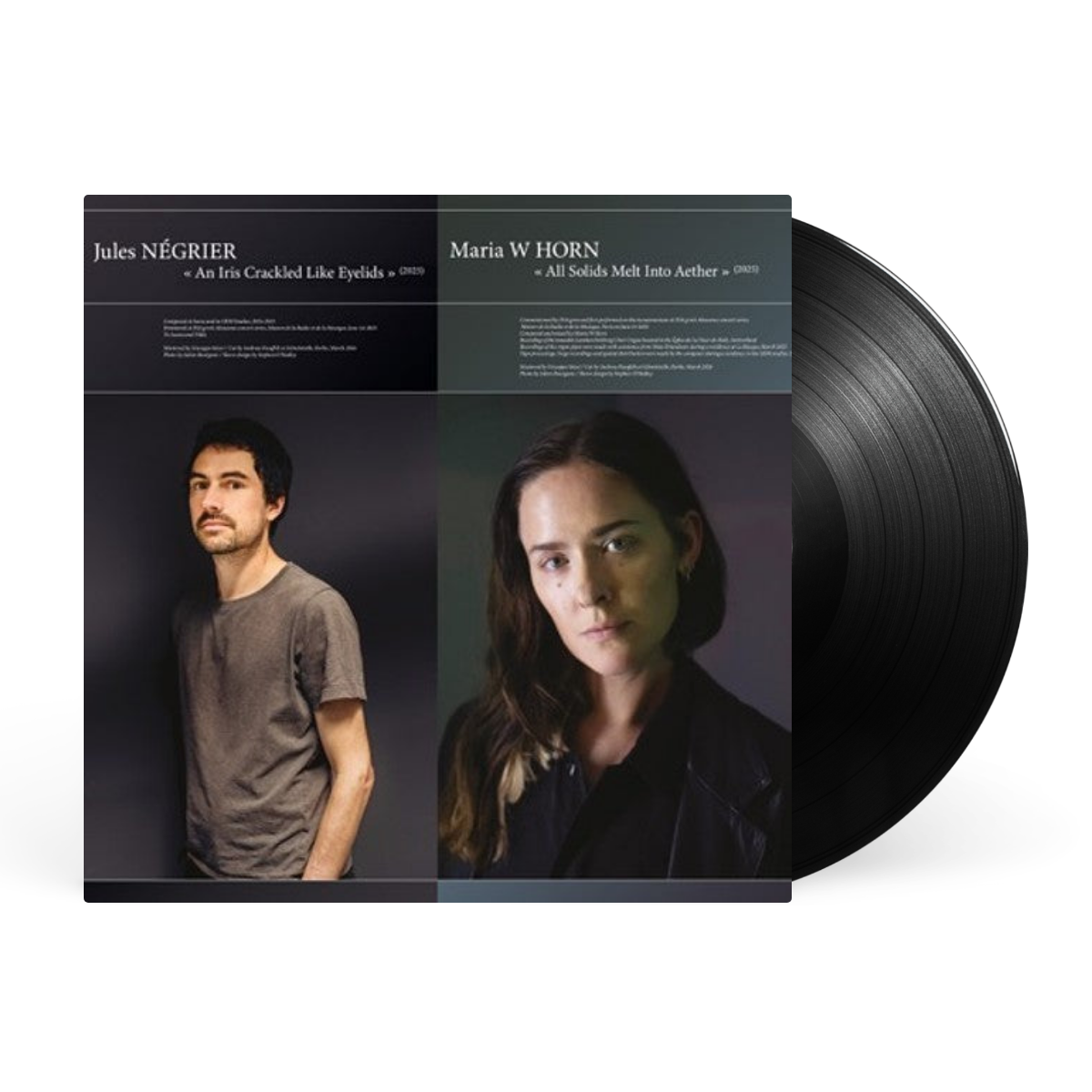 LP - Black artwork