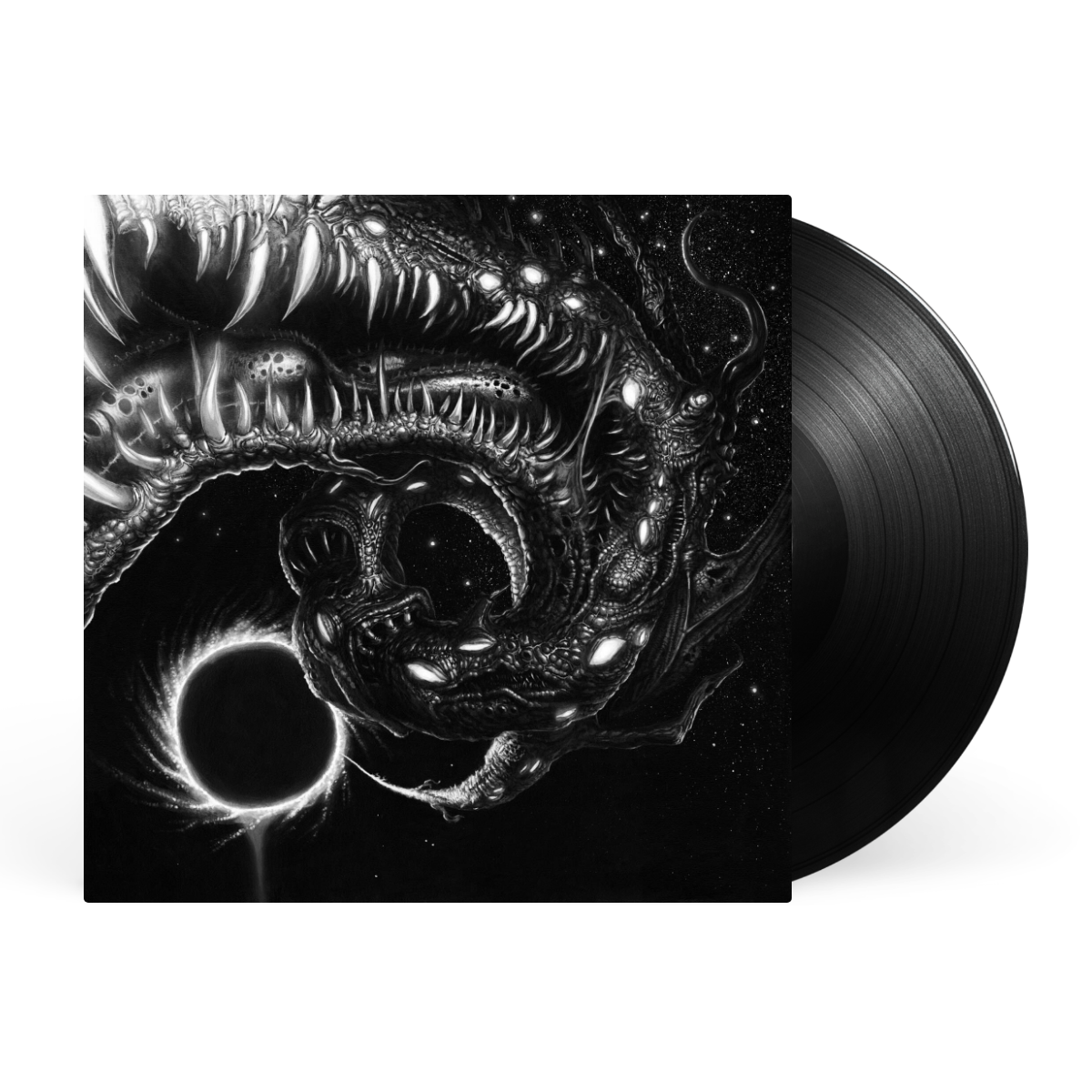 Black LP artwork