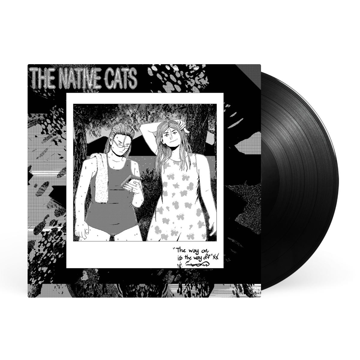 Black LP artwork