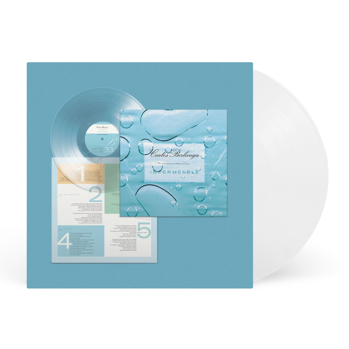 LP - Clear artwork