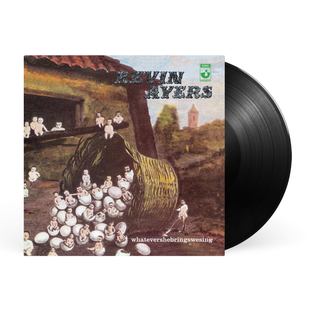 Black LP artwork