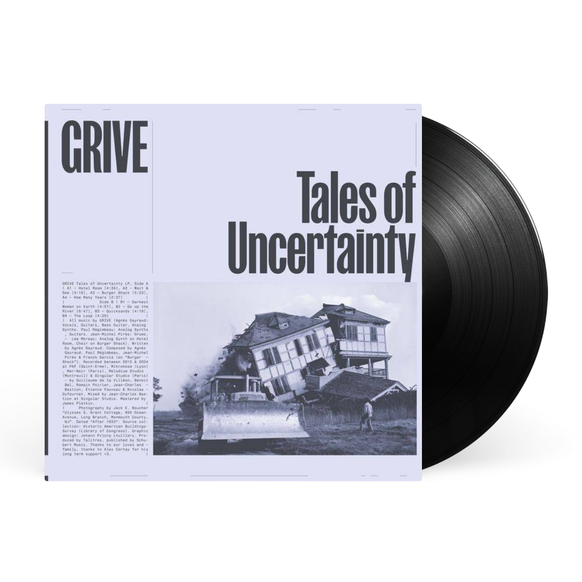 Black LP artwork