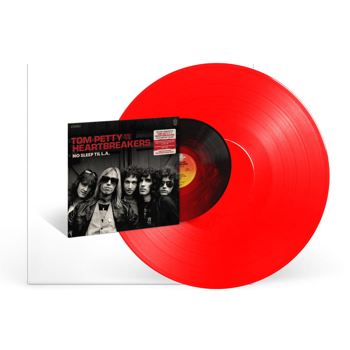 LP - Translucent Galaxy Ruby / Opaque Black artwork