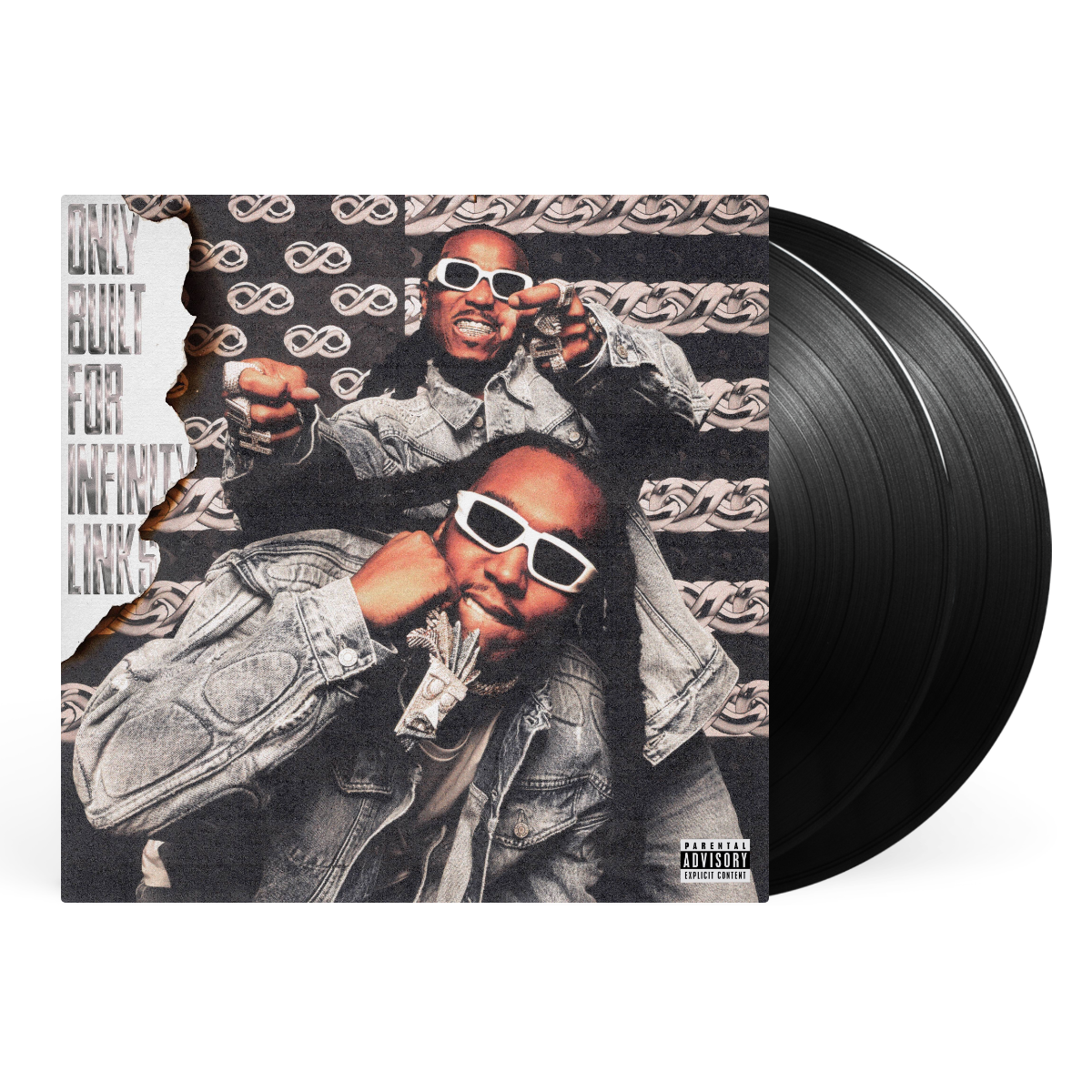 Black LP artwork