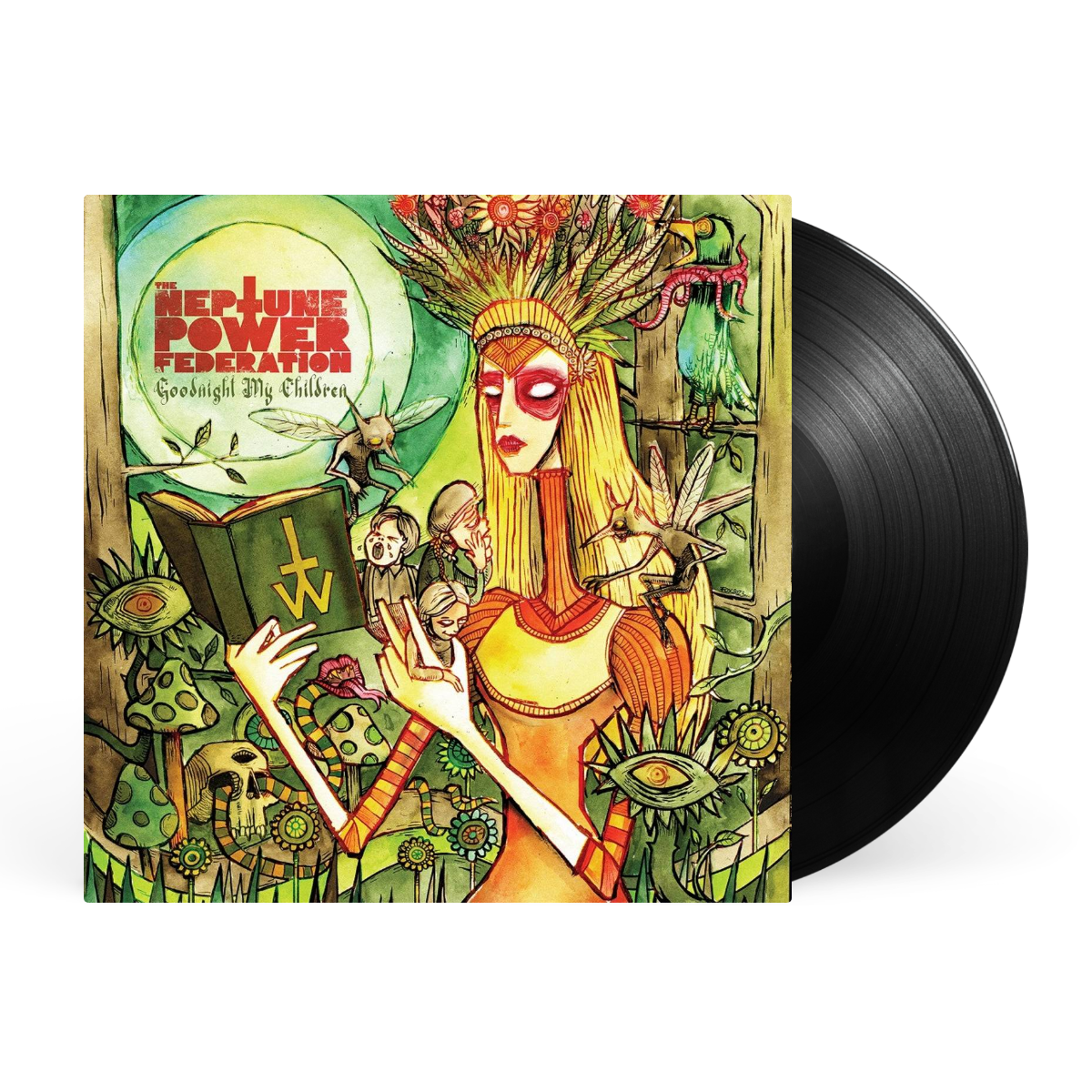 Black LP artwork