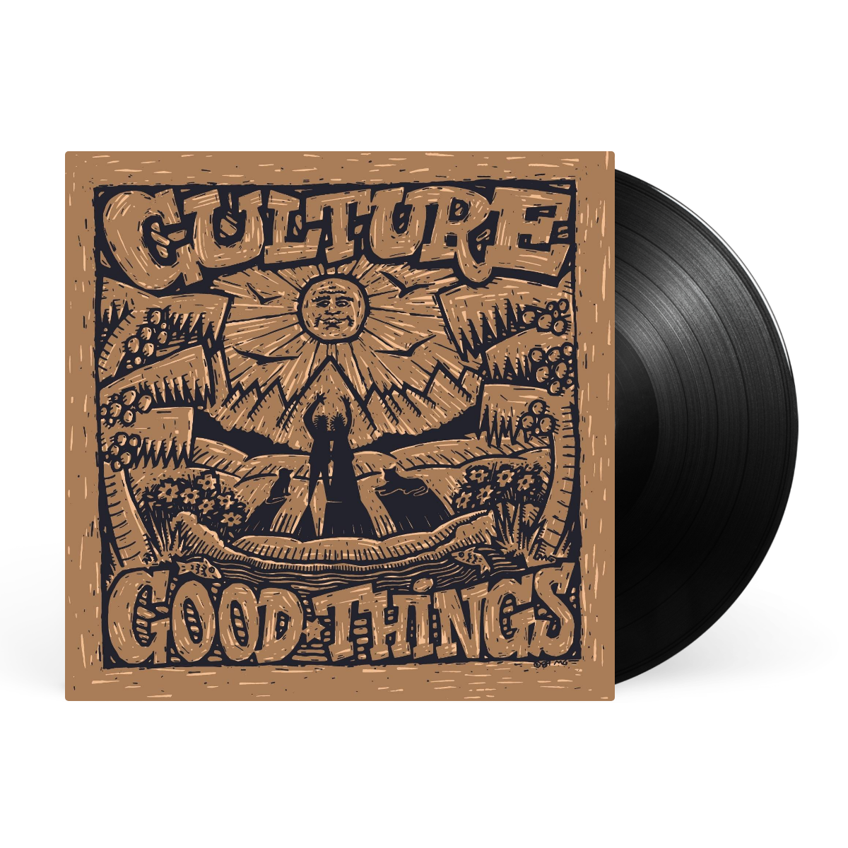 Black LP artwork