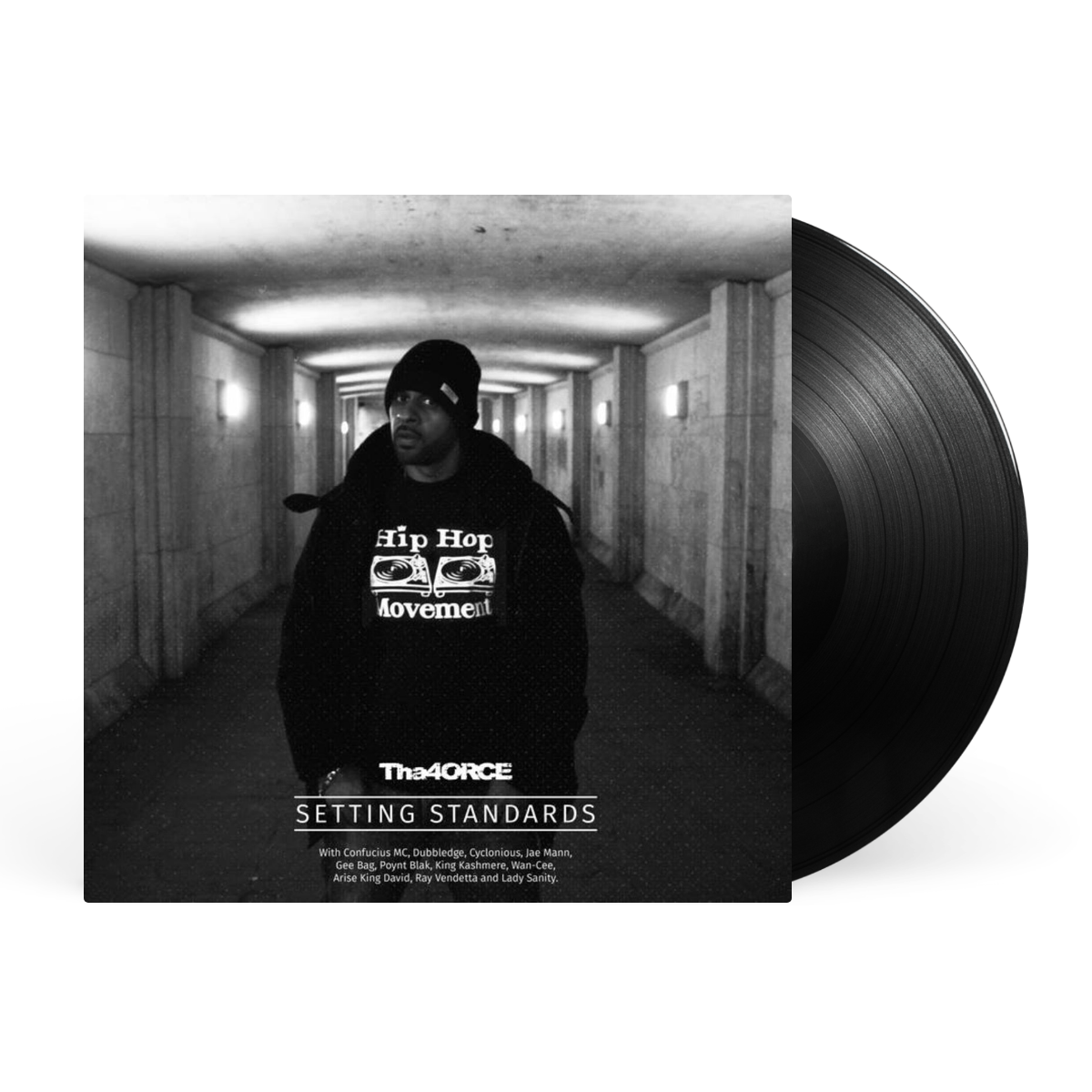 LP - White / Black Marble artwork