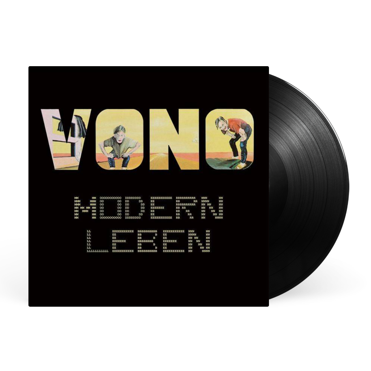 Black LP artwork