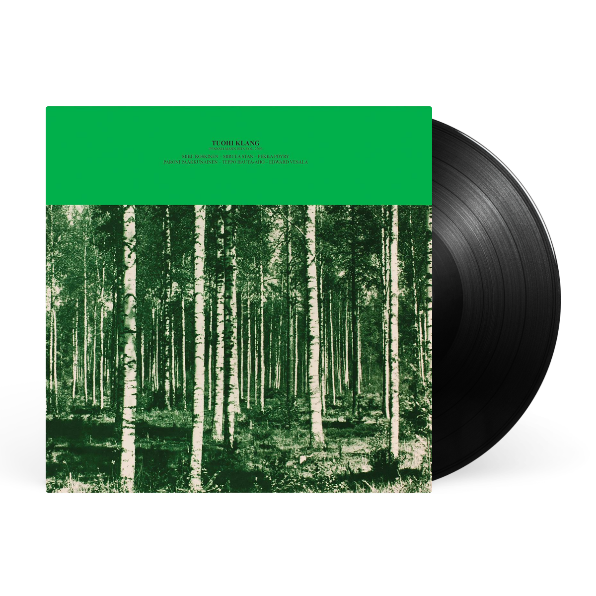 Black LP artwork