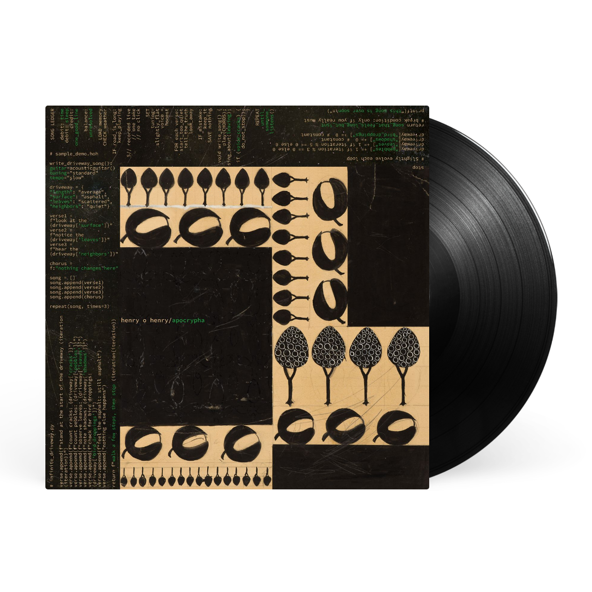 LP - Black artwork