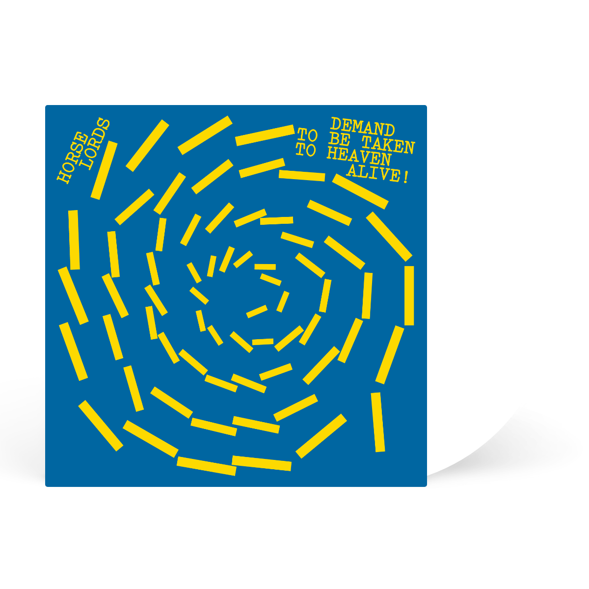LP - White artwork