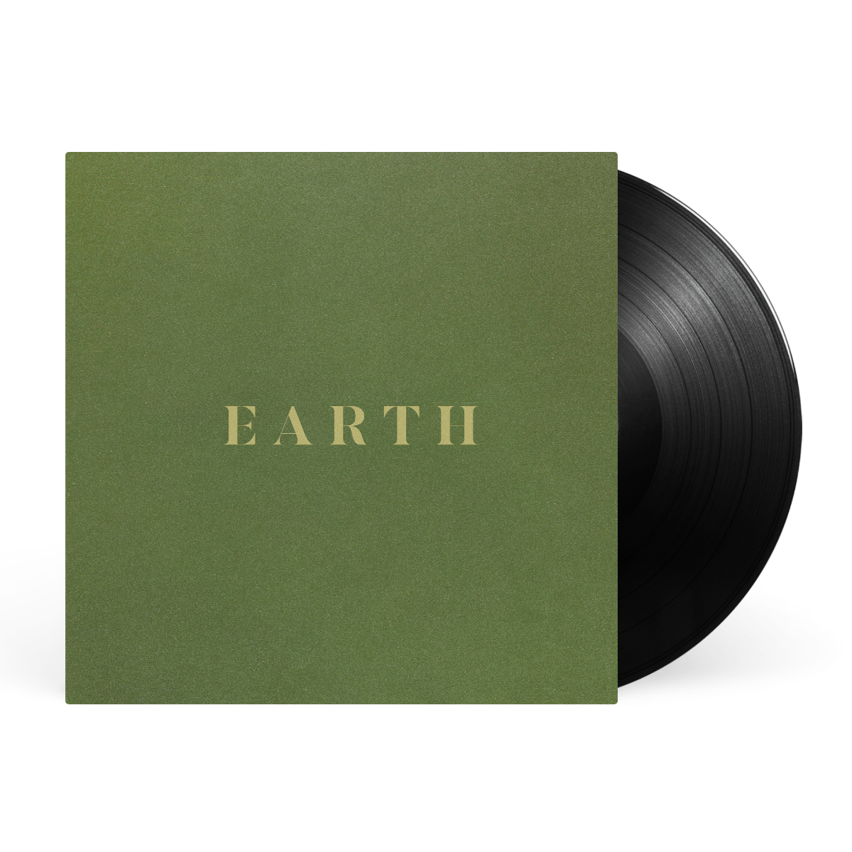 Black LP artwork