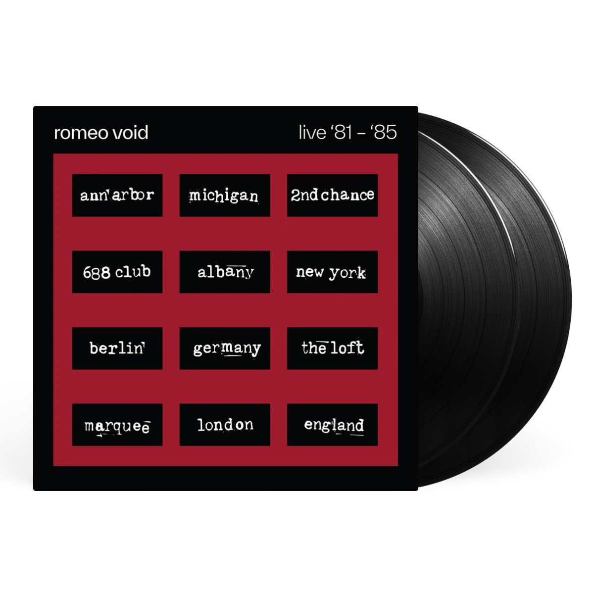 2LP - Black artwork