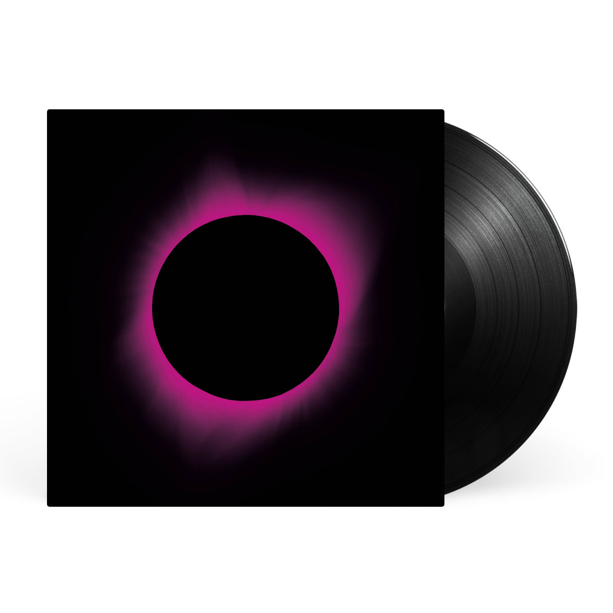 Black LP artwork