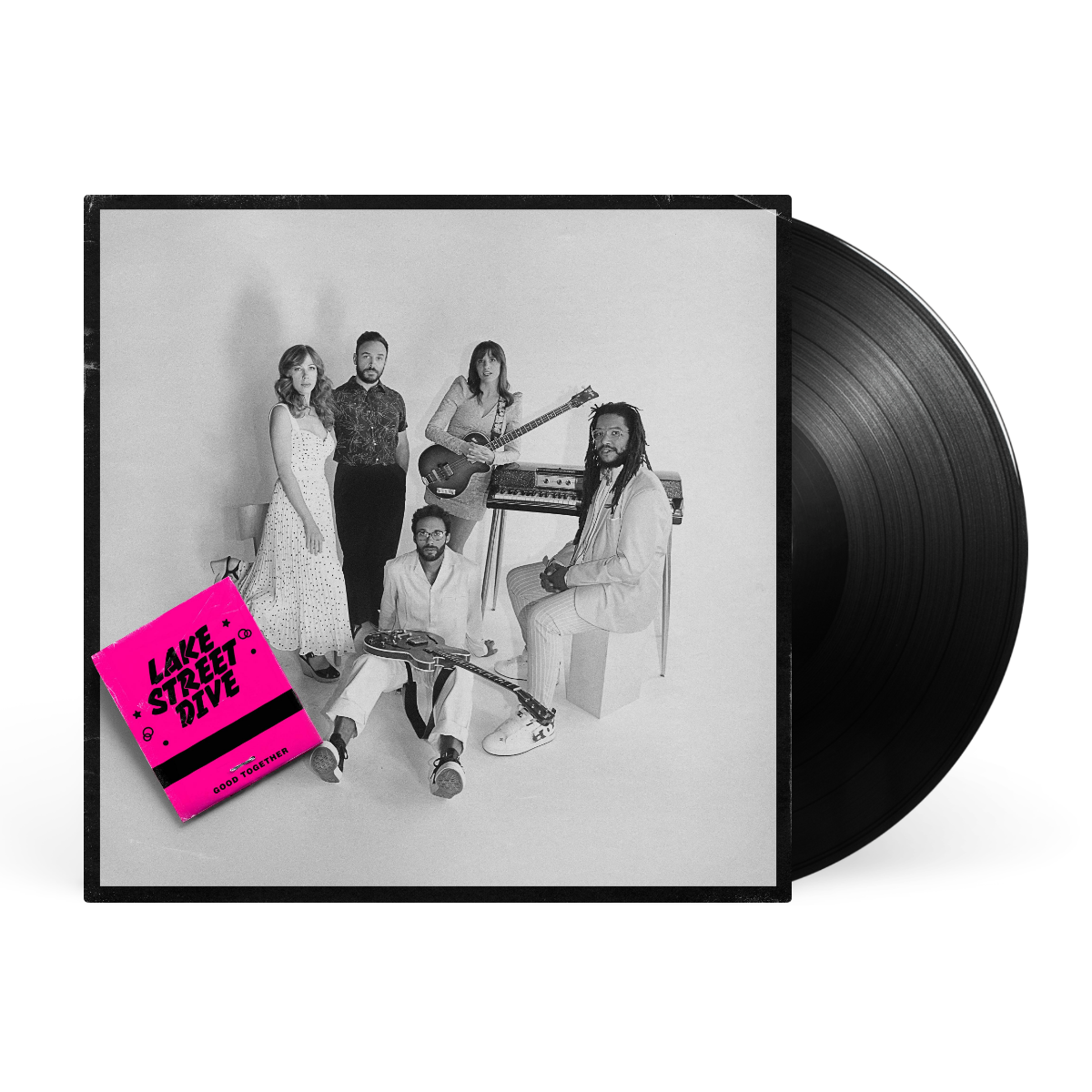 Black LP artwork