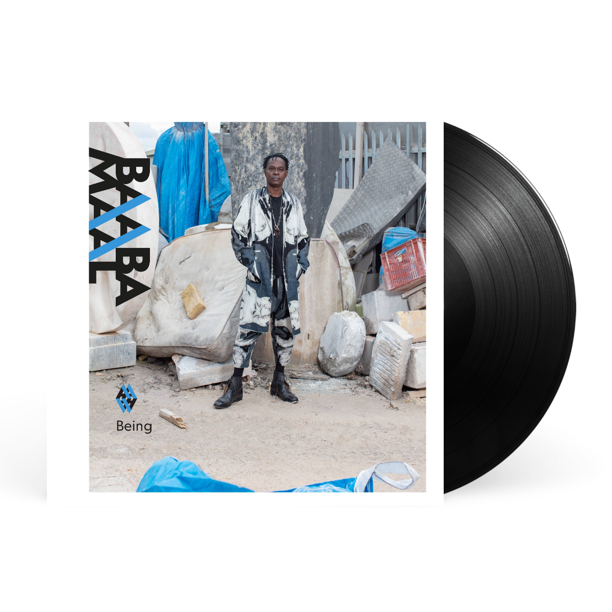 Black LP artwork