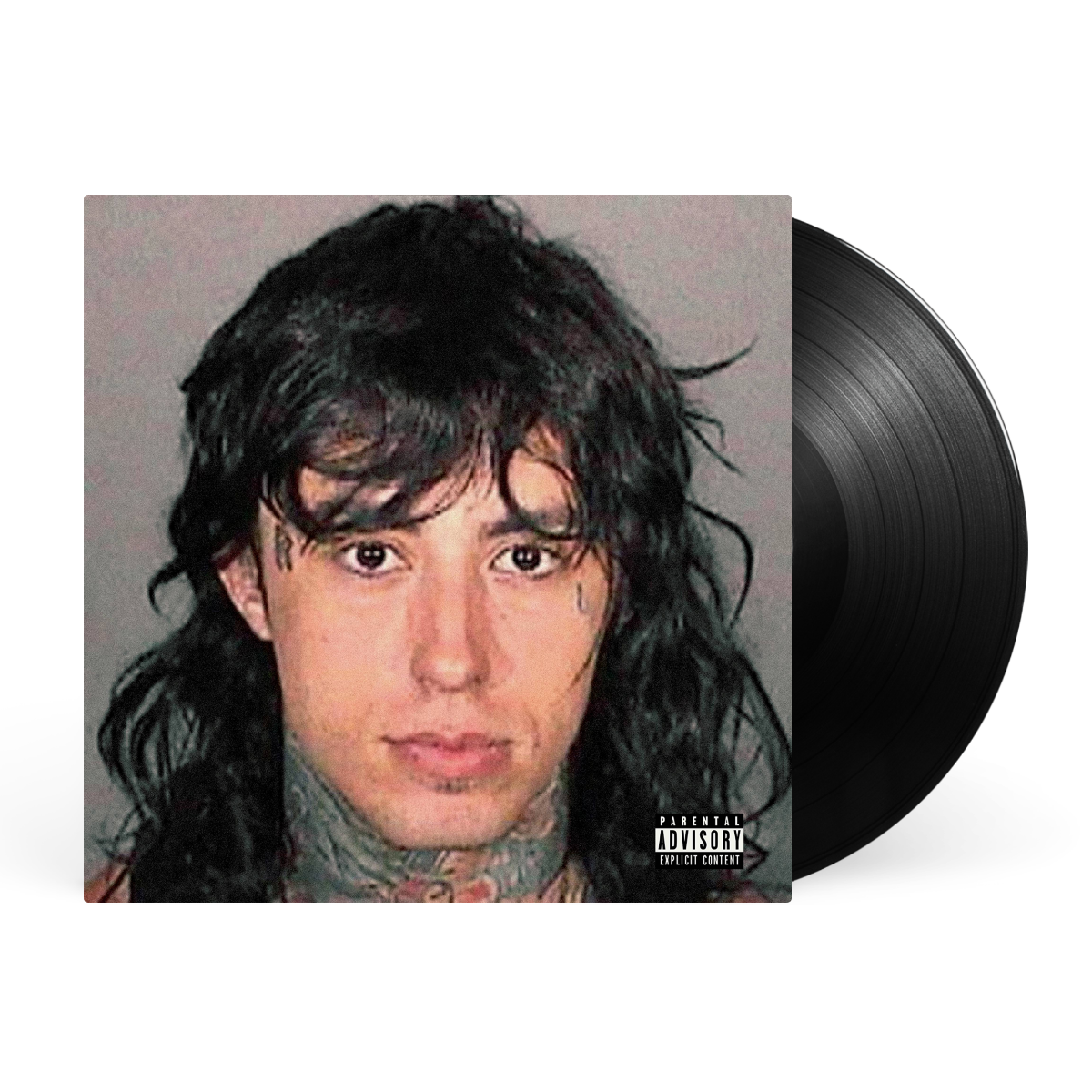 Black LP artwork