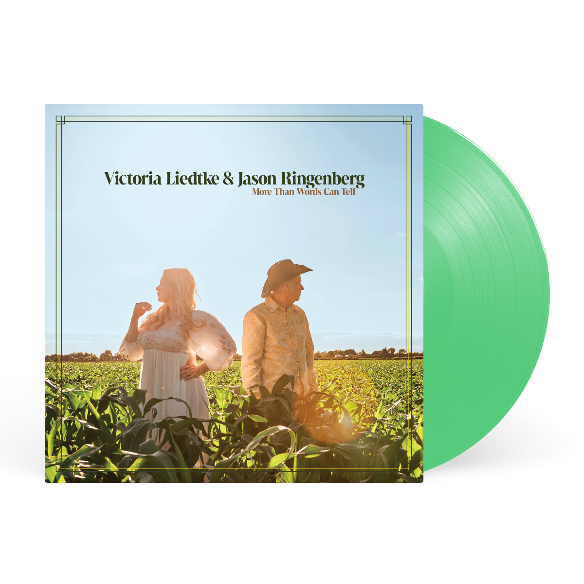 Green LP artwork