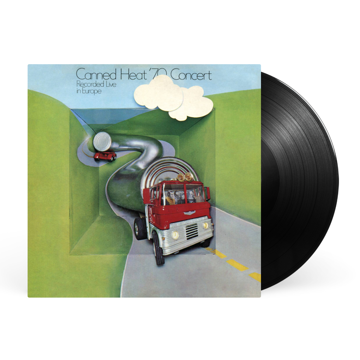 Black LP artwork