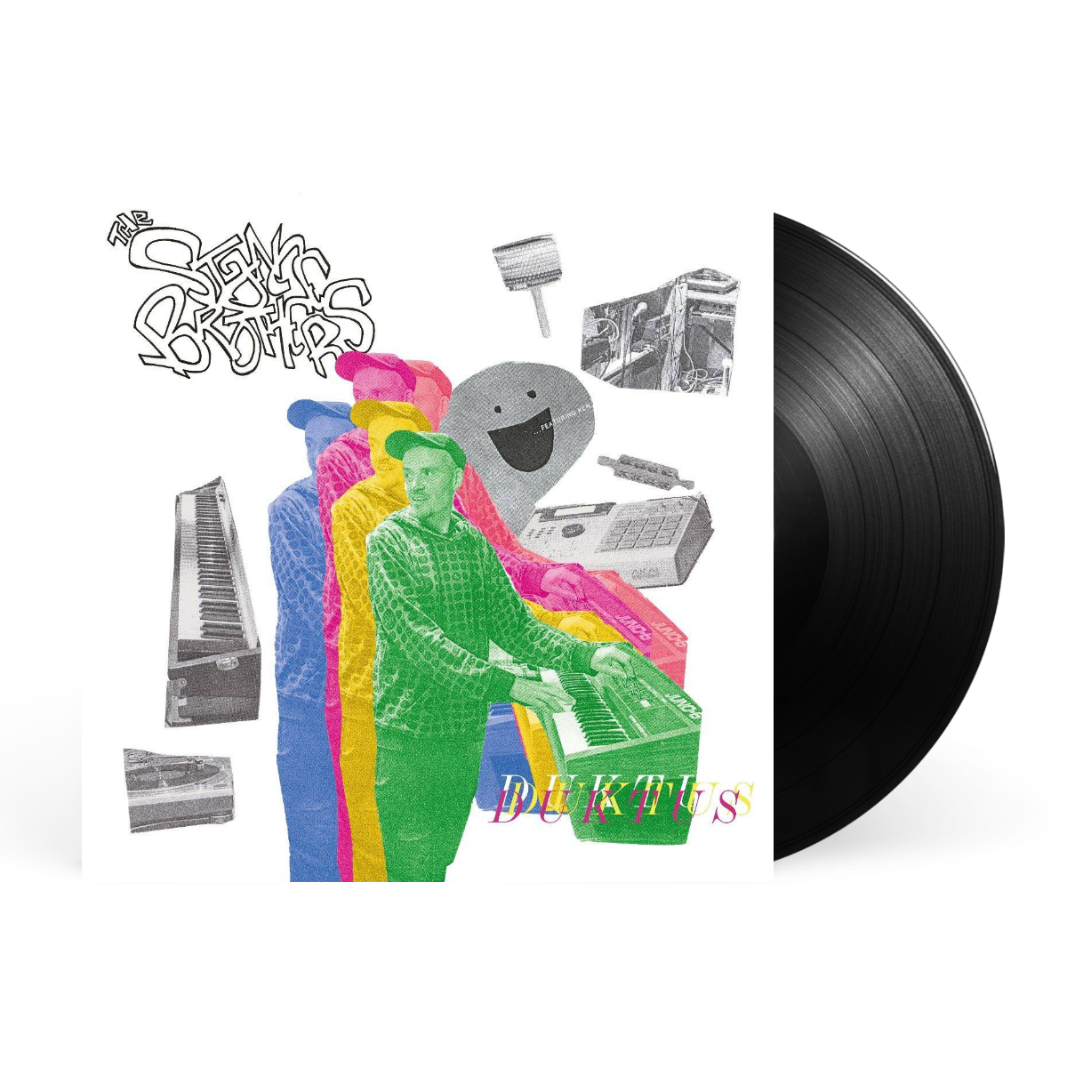 Black LP artwork