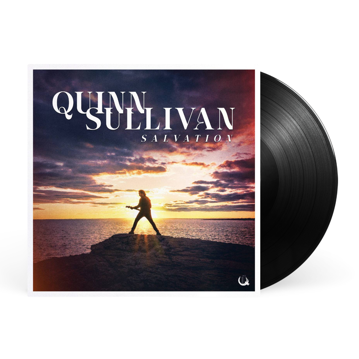 Black LP artwork
