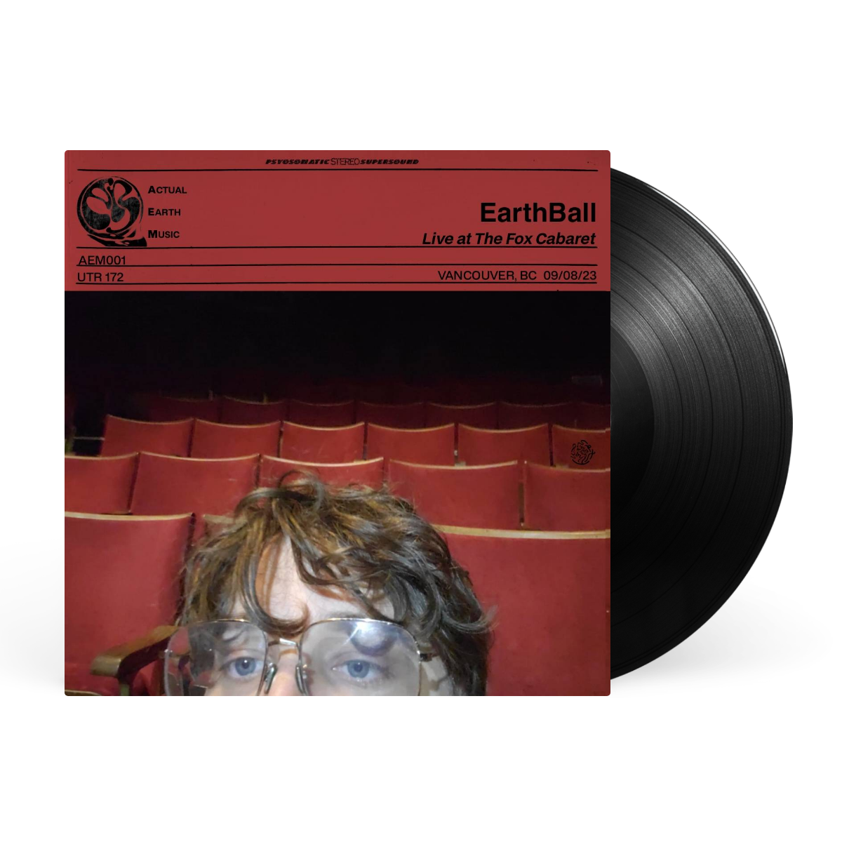 Black LP artwork