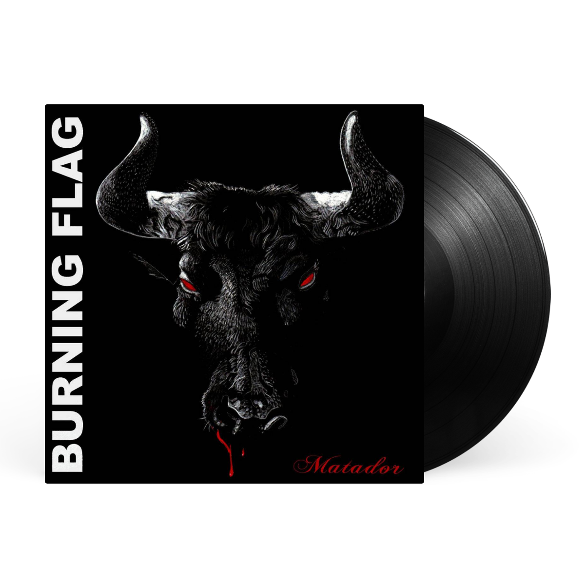 Black LP artwork