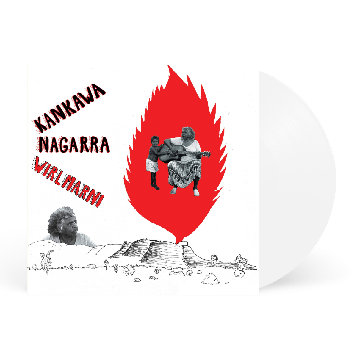 Red LP artwork