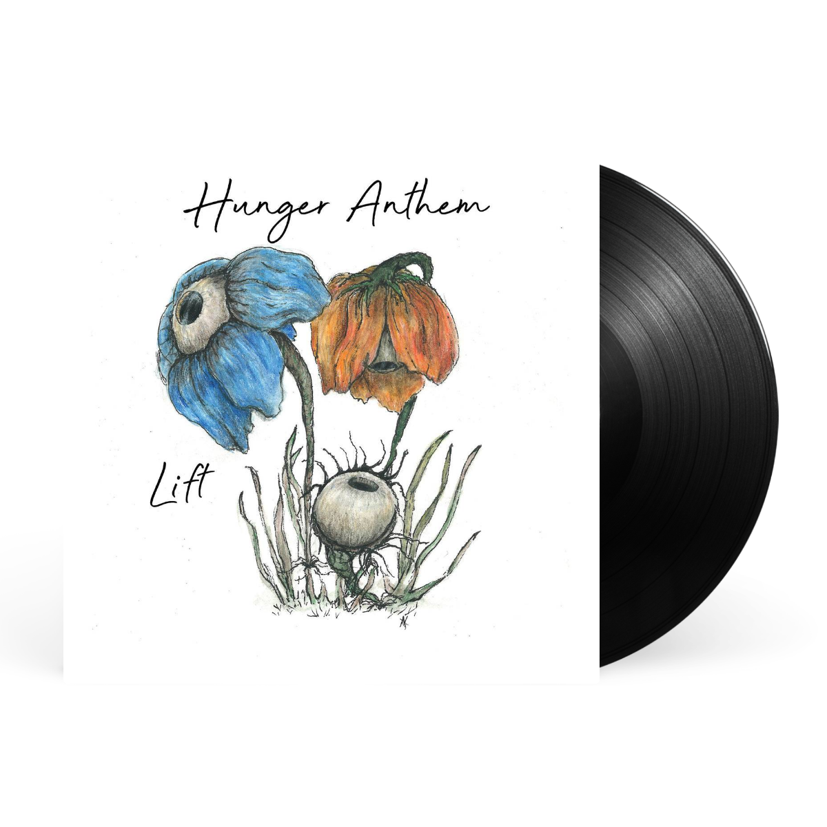 Black LP artwork