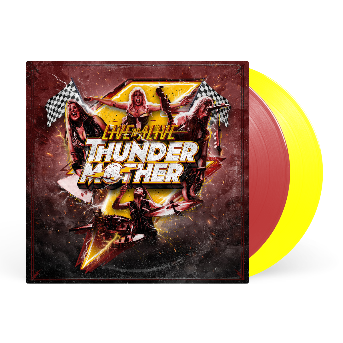 2LP - Yellow artwork