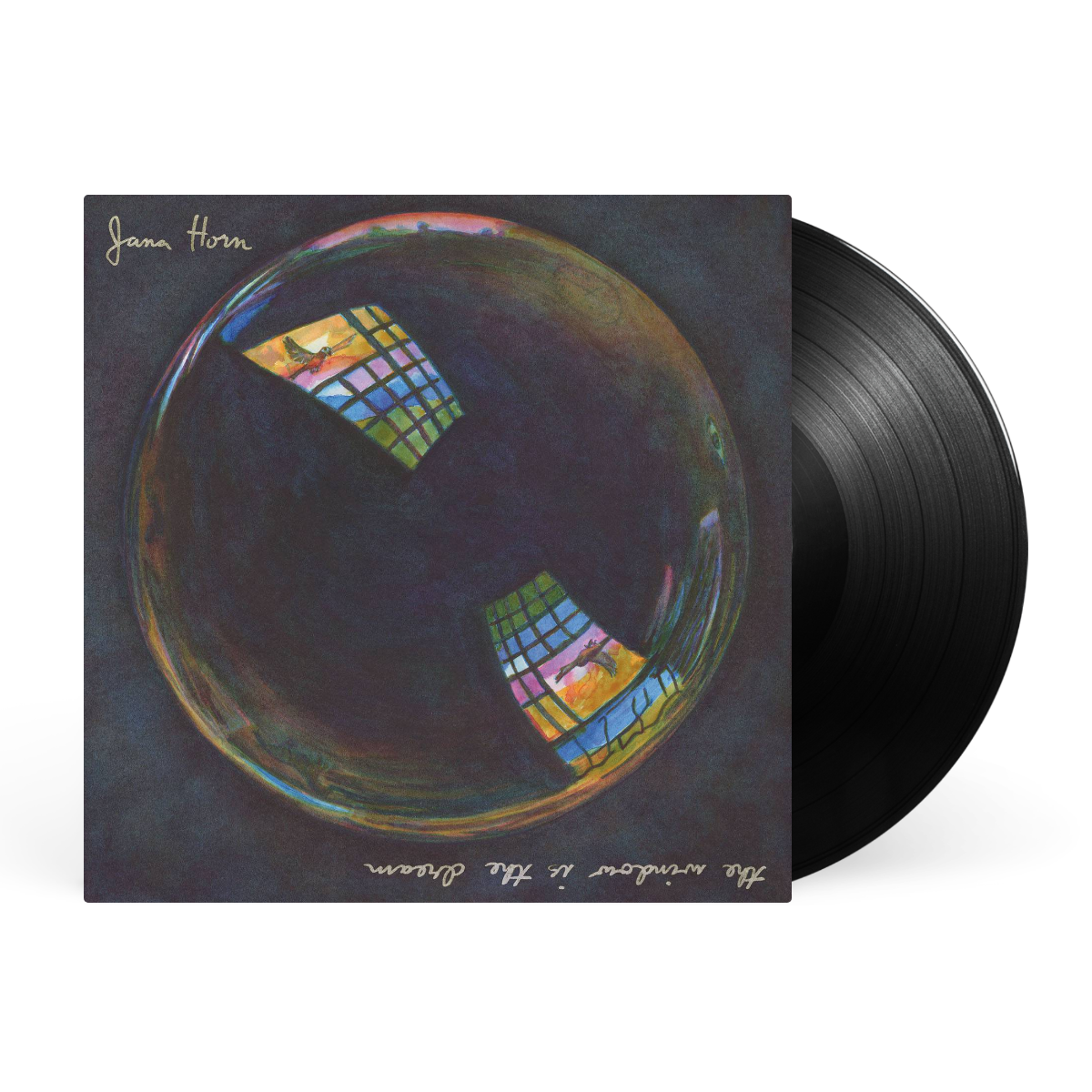 Black LP artwork