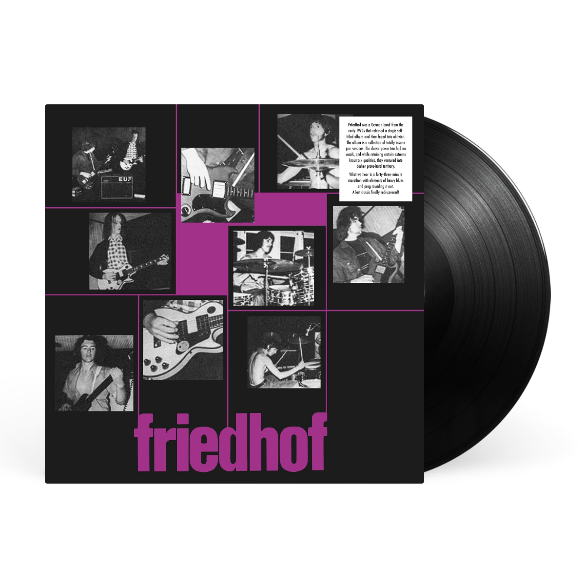 LP - Black artwork