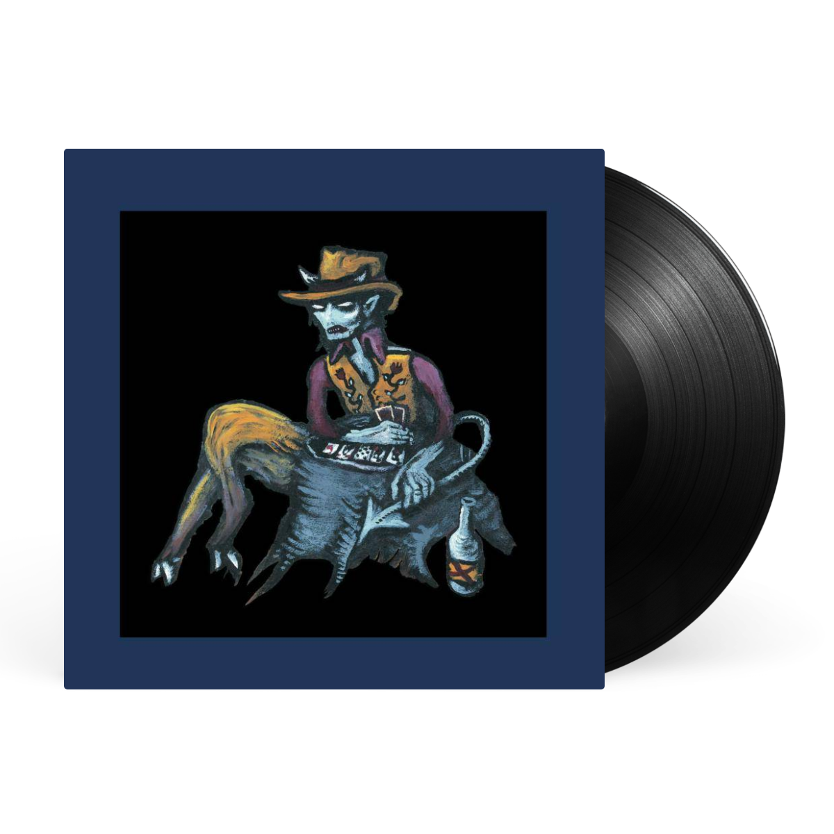 Black LP artwork