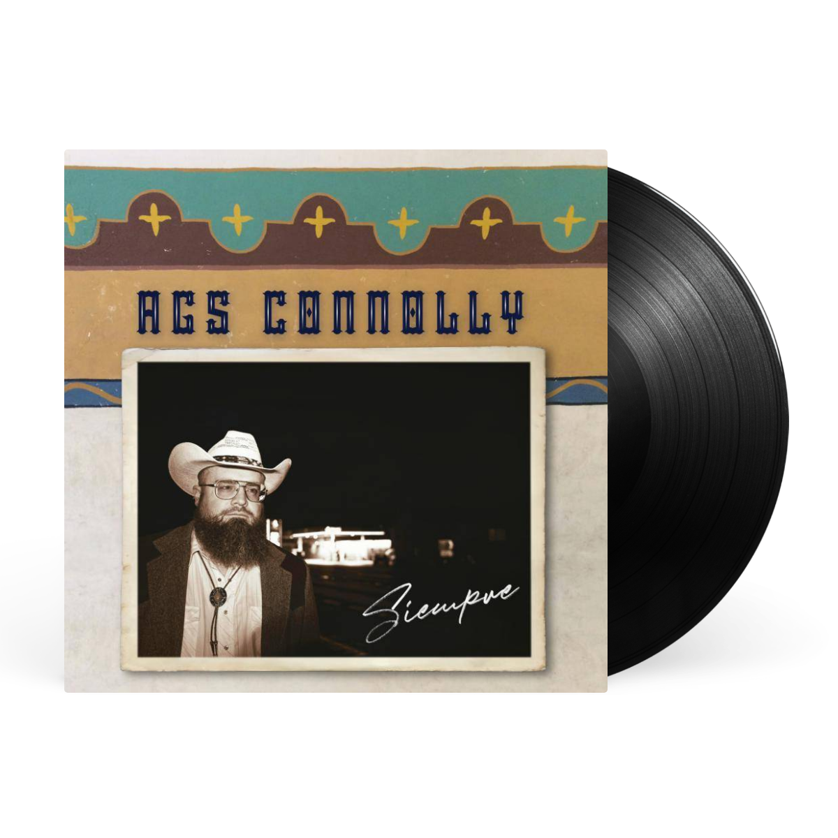 Black LP artwork