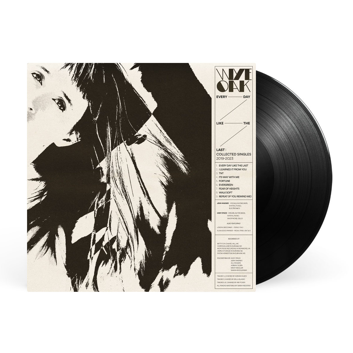 Black LP artwork
