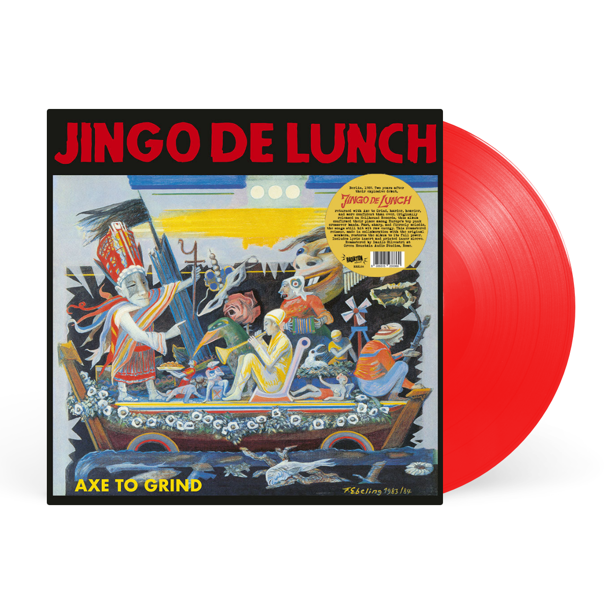 LP - Red artwork