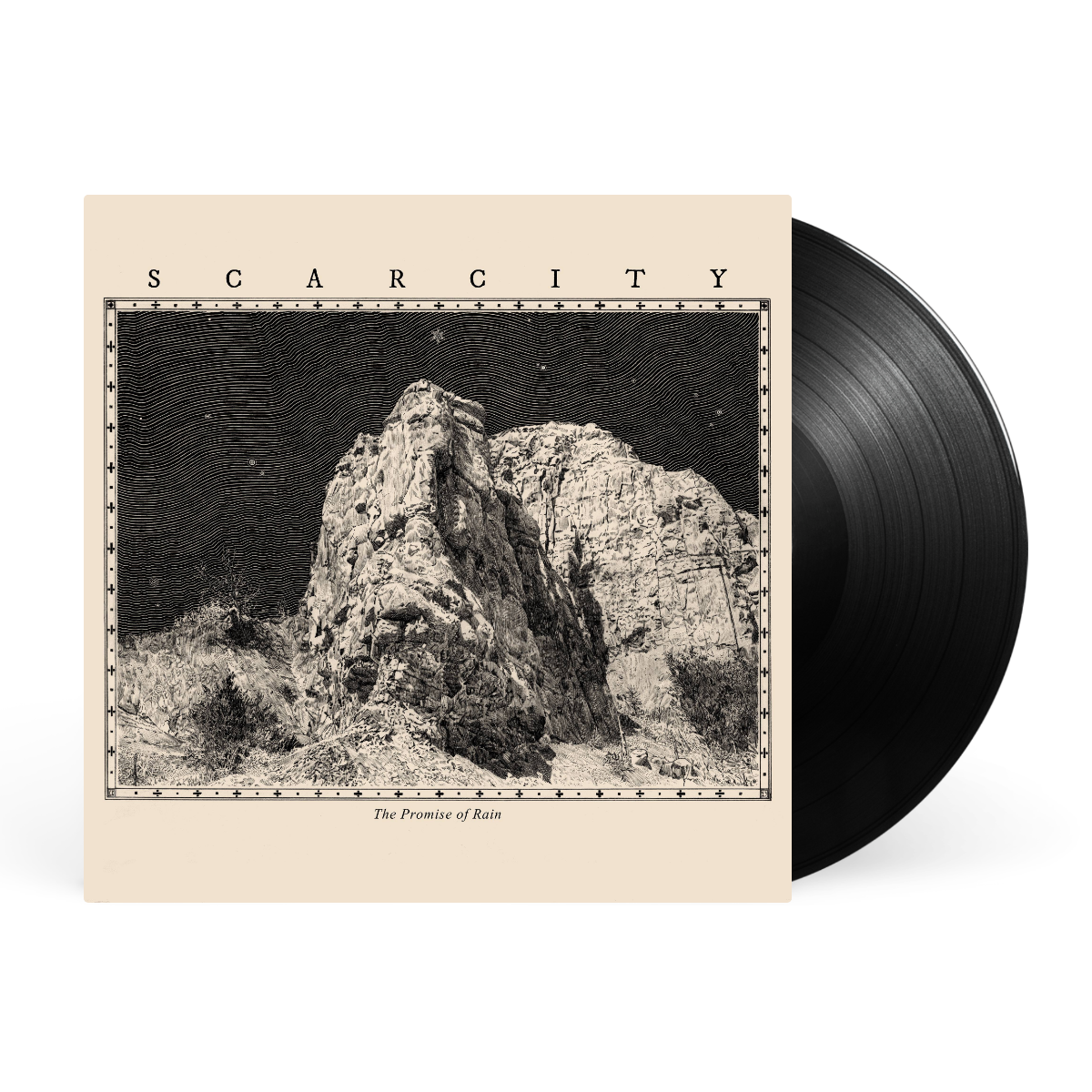 Black LP artwork