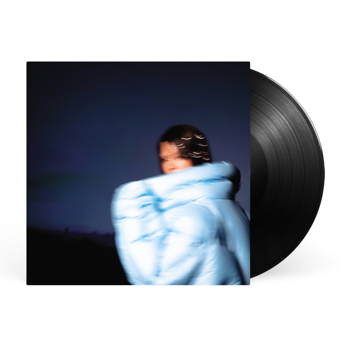 Black LP artwork