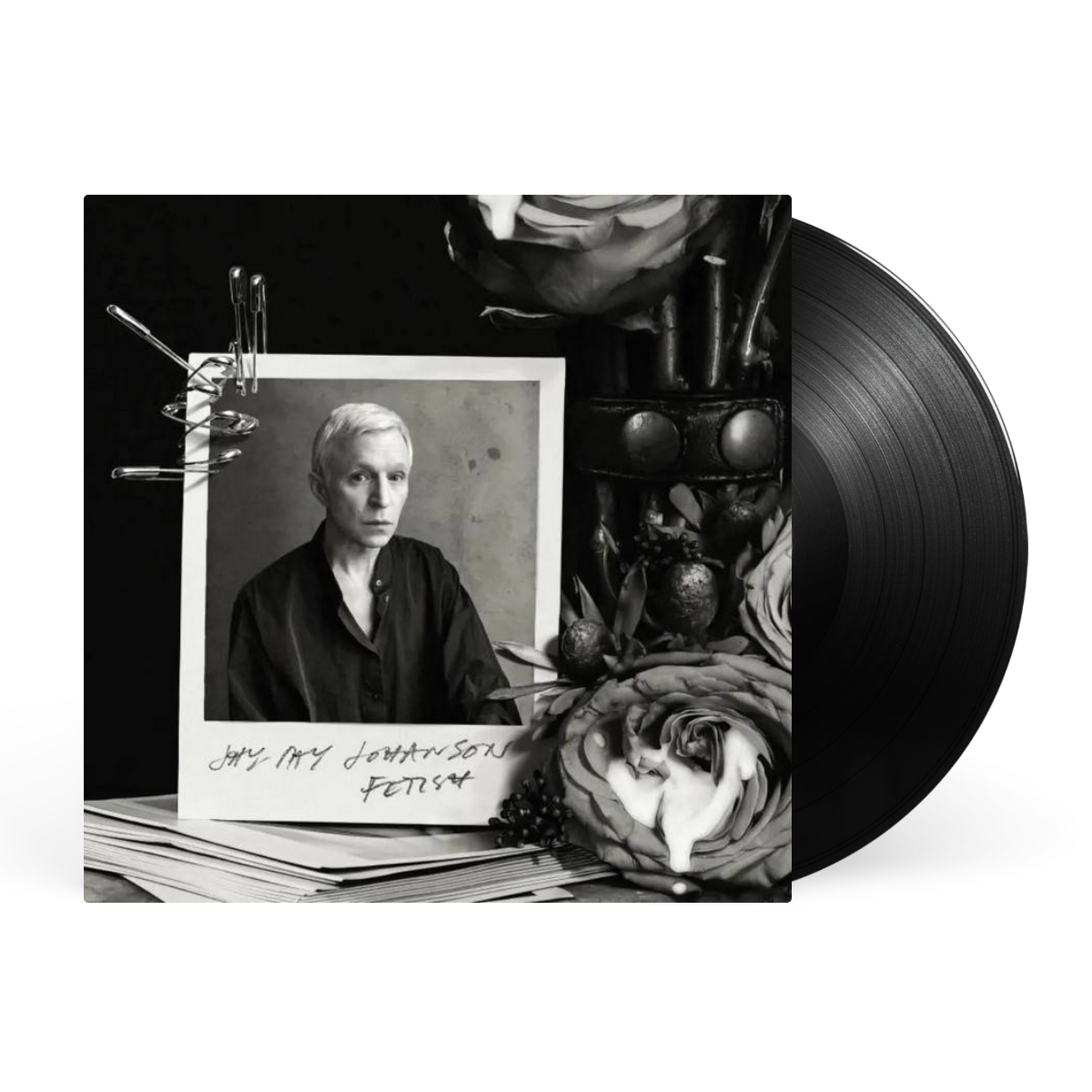 Black LP artwork